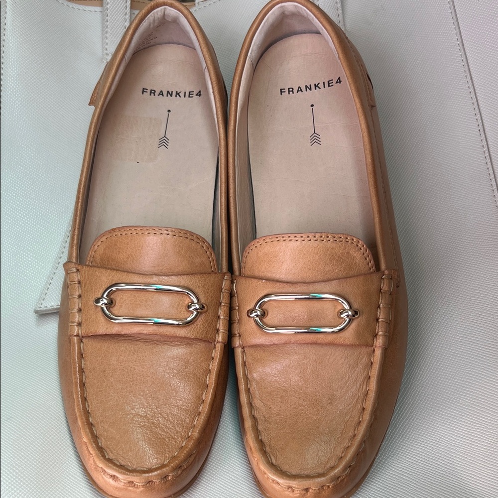 Frankie4‎ Loafers Foxx  in Tan Leather